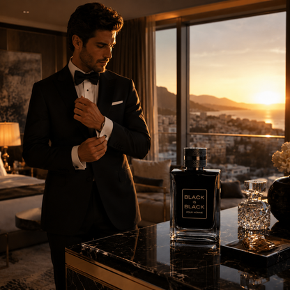 Black Is Black Eau De Parfum 100ml – Premium Long-Lasting Perfume for Men