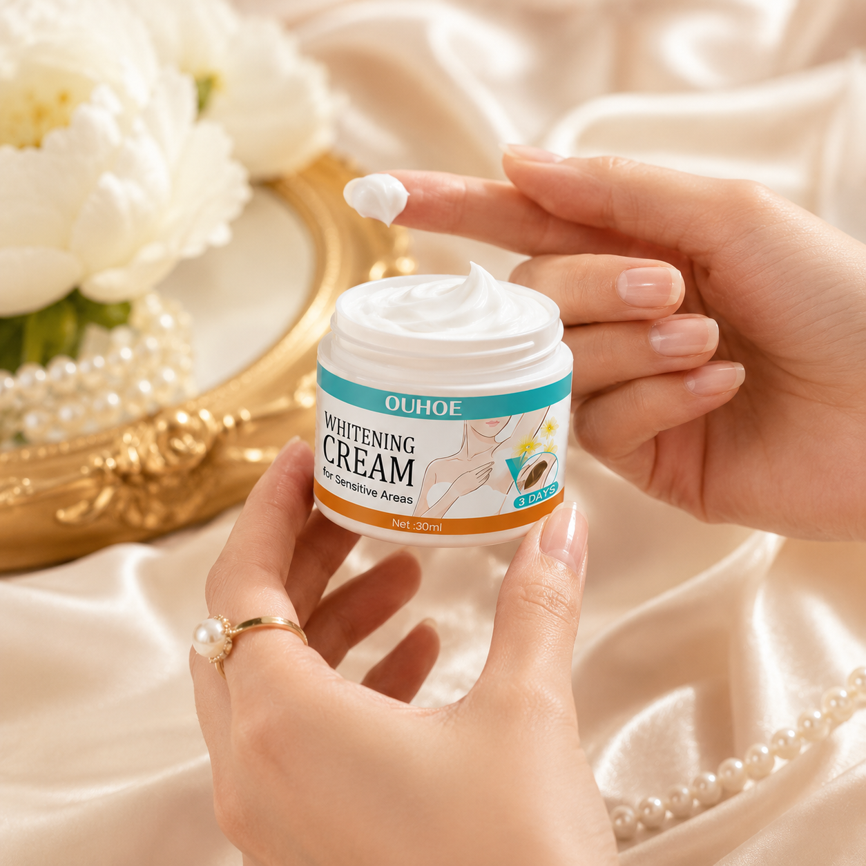Sensitive Area Brightening Cream – Underarms, Inner Thighs &amp; Dark Spot Care | 30ml