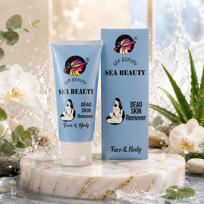 Sea Beauty Dead Skin Remover – Face &amp; Body Exfoliating Peeling Gel | Deep Cleansing Formula