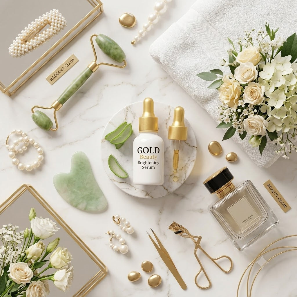 Gold Beauty Brightening Serum – Radiant Glow Face Serum | 5ml