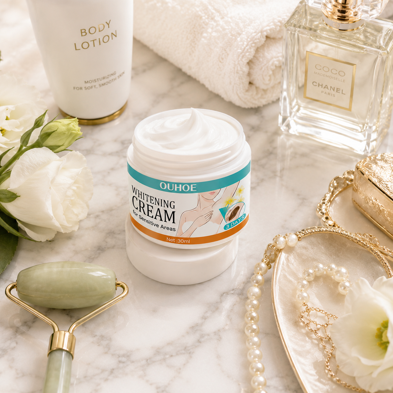 Sensitive Area Brightening Cream – Underarms, Inner Thighs &amp; Dark Spot Care | 30ml