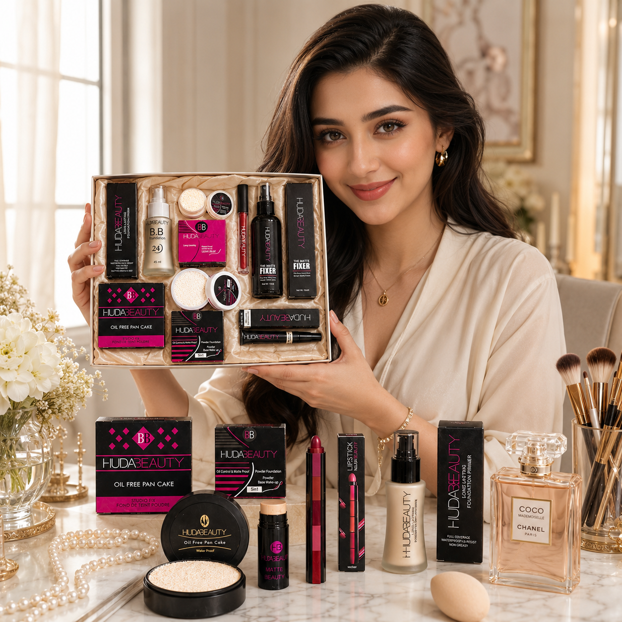 10 PCS Professional Makeup Bundle – Complete Beauty Essentials Kit