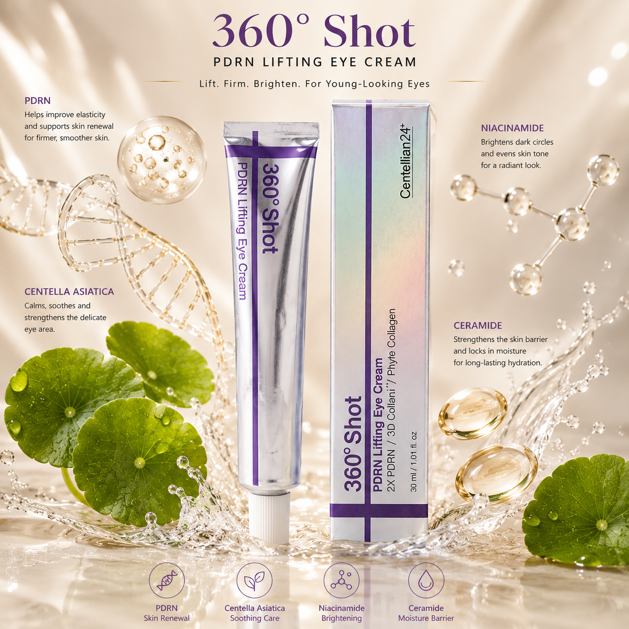 Centellian24 360° Shot PDRN Lifting Eye Cream – 30ml