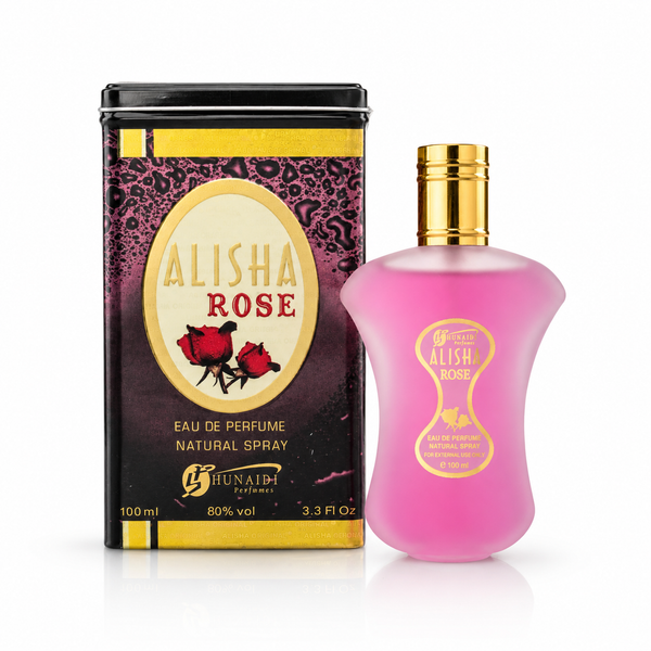 Alisha Rose by Hunaidi Women’s Eau De Parfum – 100ml Floral Fragrance