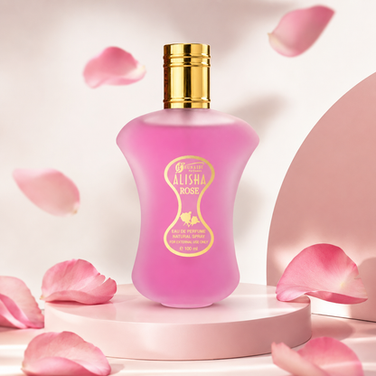 Alisha Rose by Hunaidi Women’s Eau De Parfum – 100ml Floral Fragrance