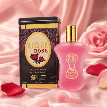 Alisha Rose by Hunaidi Women’s Eau De Parfum – 100ml Floral Fragrance