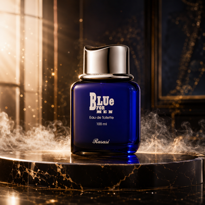 Rasasi Blue For Men Eau De Toilette 100ml – Fresh Long-Lasting Premium Men's Fragrance