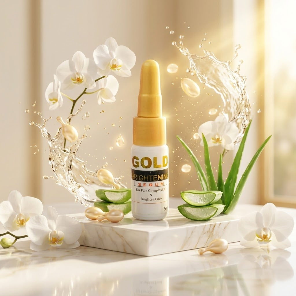Gold Beauty Brightening Serum – Radiant Glow Face Serum | 5ml