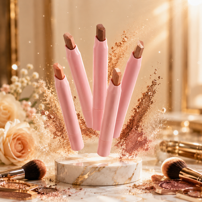 Dragon Ranee 2-Color Eyeshadow Stick – Dual Shade Shimmer &amp; Matte Eye Makeup Pen