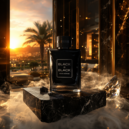 Black Is Black Eau De Parfum 100ml – Premium Long-Lasting Perfume for Men