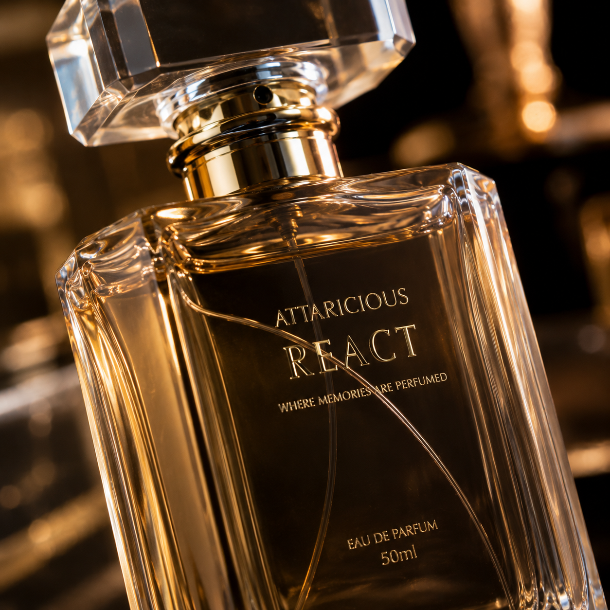 Attaricious React – Where Memories Are Perfumed | Eau De Parfum 50ml