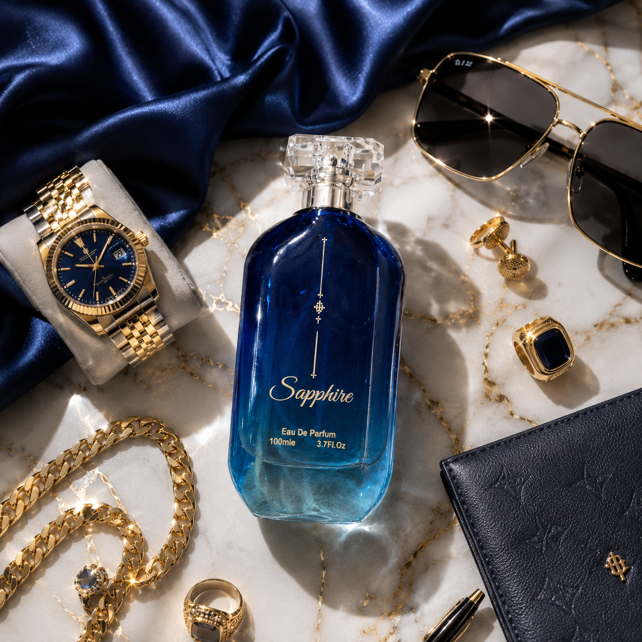 Sapphire Premium Perfume 100ml – Long-Lasting Elegant Fragrance for Daily Wear & Special Occasions